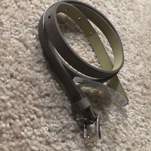 Forever 21 faux suede grey belt